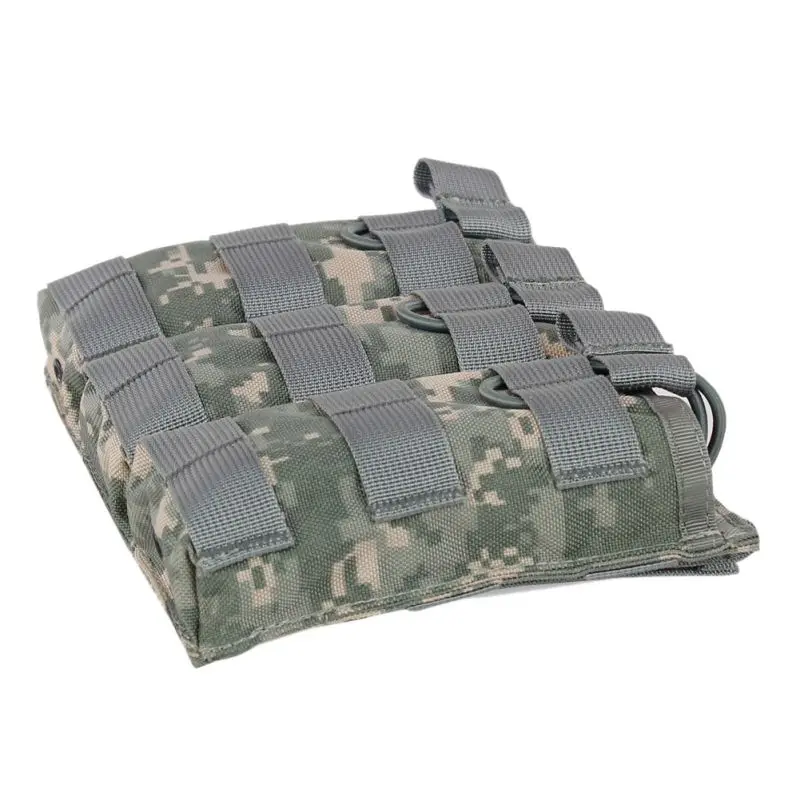 Тактический MOLLE тройной с открытым верхом подсумок быстро AK AR M4 FAMAS чехол страйкбол военный Пейнтбол оборудование на открытом воздухе