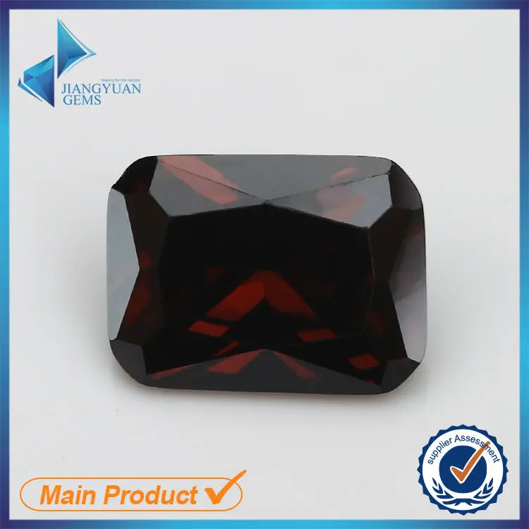 50 шт форма восьмиугольника 5А + кофейный цвет CZ камень 3x5-10x12mm искусственные камни