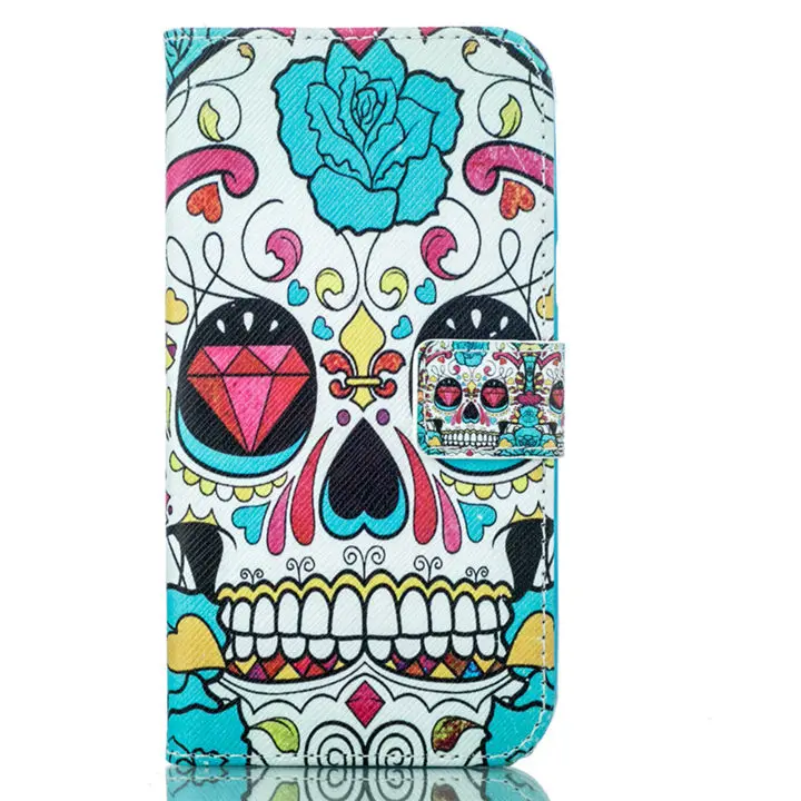 Флип-чехол для телефона samsung Galaxy J2 Prime G532F G532 SM-G532F J2Prime Grand Prime G530 чехол куранты Coque Fundas D23Z - Цвет: Cool Skull