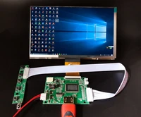 7inch 1024600 hd lcd display screen monitor control driver board hdmi compatible for lattepanda raspberry pi banana pi