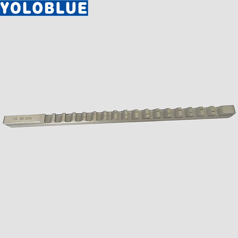 1/2 D Push-type Keyway Broach дюймовый режущий инструмент из высокопрочной стали для станка с ЧПУ