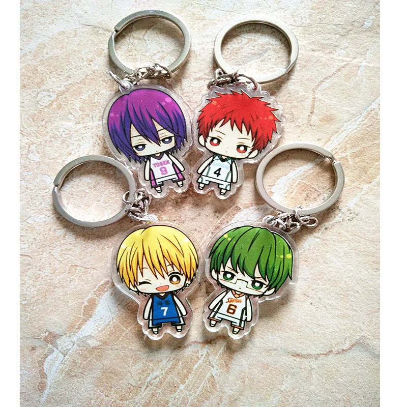 Брелок для ключей Portachiavi В Стиле Аниме Kuroko's баскетбольный Kuroko no Basuke Tetsuya Taiga Junpei