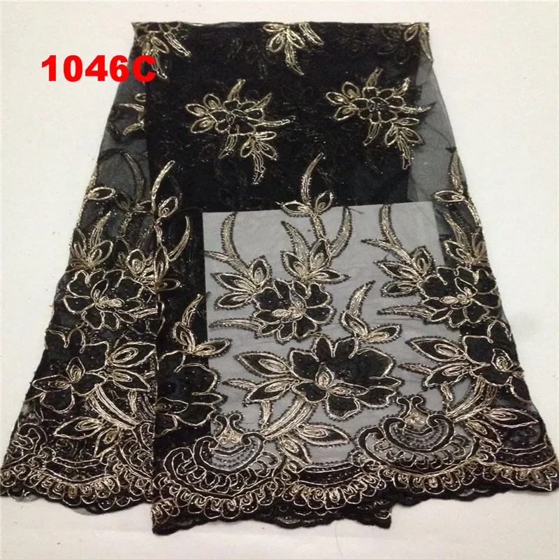 Новые вышивки химической гипюр Африканский шнурок ткани и низкая цена