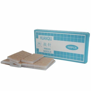 Стерильные иглы huanqiu Ушная игла для иглотерапии, аурикулярная Акупунктура игл, 0,25*1,3 мм