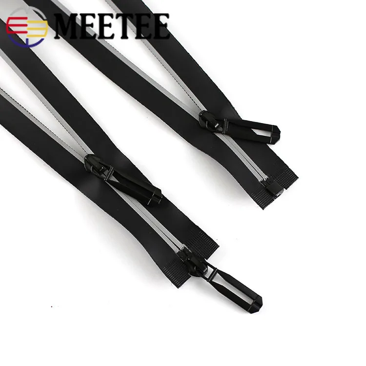 Светоотражающая водонепроницаемая куртка Meetee 5 # на молнии невидимая нейлоновая