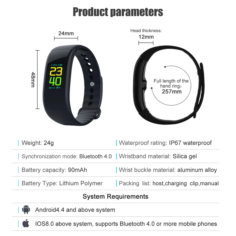 EDENGMA умный Браслет V66S Спорт Фитнес в реальном времени сердечный ритм измерять