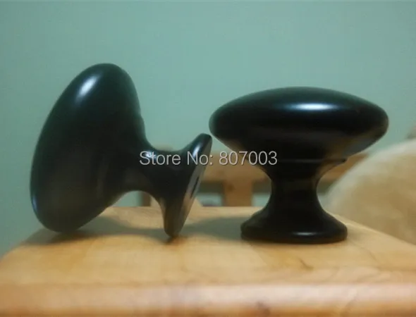 Черные однотонные ручки диаметром 30 мм фурнитура для шкафа ручка-в | Обустройство