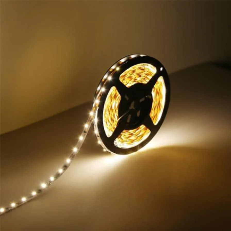 MUQGEW яркий красочный 12V 5M SMD 3528 300LED не водонепроницаемый гибкий теплый холодный