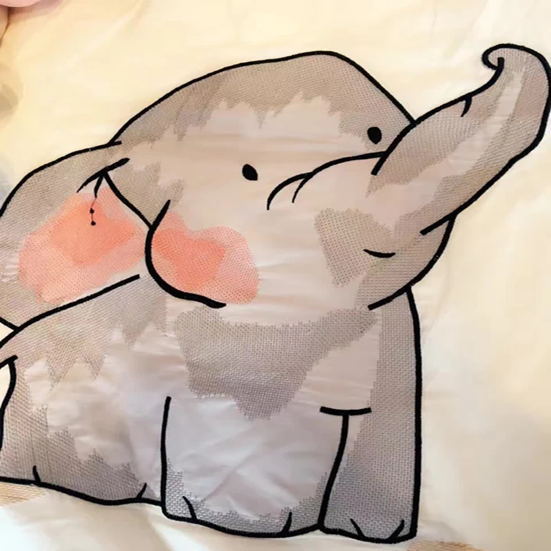 Комплект постельного белья для малышей из 3 предметов дышащие комплекты детей