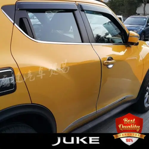 Оконная Обложка из нержавеющей стали для NISSAN JUKE декоративная крышка