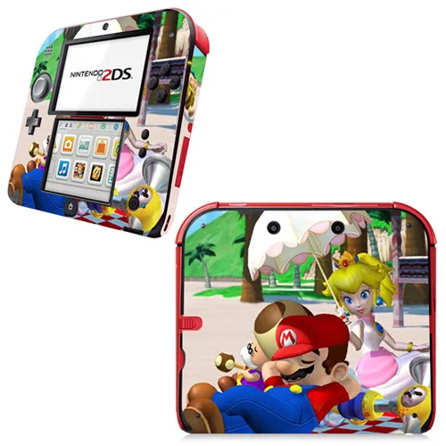 YS-2DS0028 Винил Обложка Наклейка кожи Стикеры для 2DS скины Стикеры s для nintendo 2DS винил кожи Стикеры протектор-для супер марио - Цвет: YS-2DS0028
