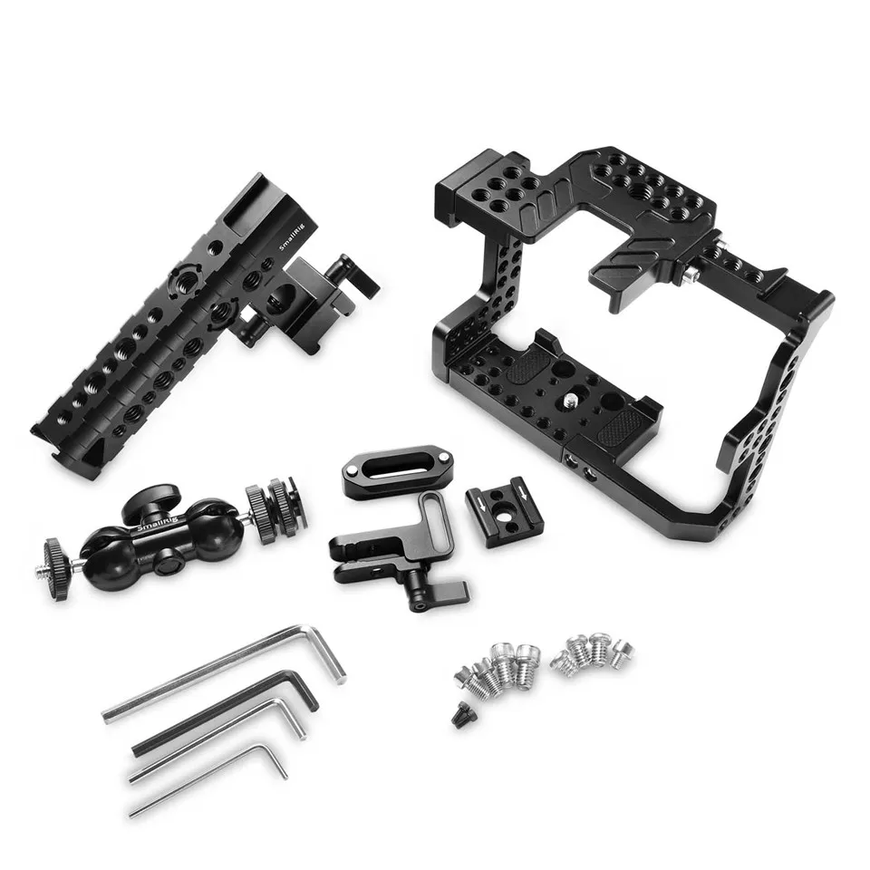 

SmallRig For Sony A7II/A7RII/A7SII Cage With QR Cheese Handle+HDMI Lock+Double BallHead Arm Accessories Kit -1894