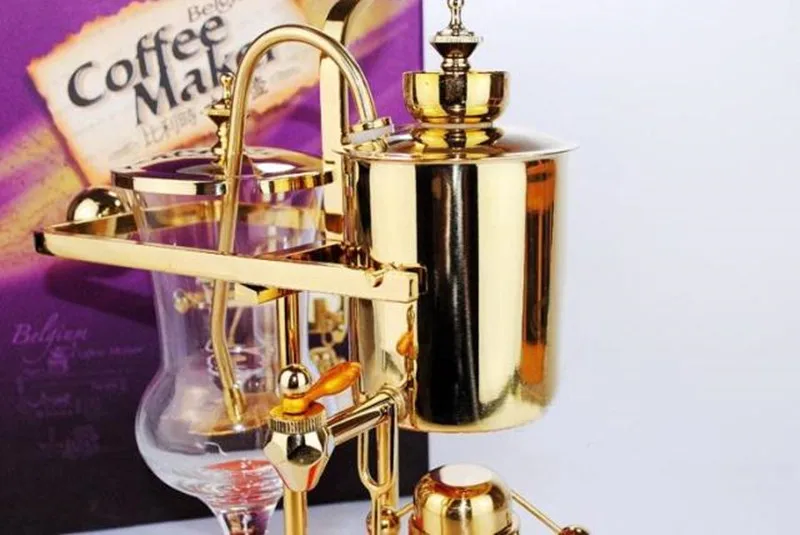 2 4 чашки бельгийский Королевский пивоваренный сифон кофе машина баланс с