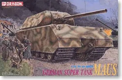 6007 1/35 Пособия по немецкому языку супер танк &quotMaus&quot Модель Наборы дракон |
