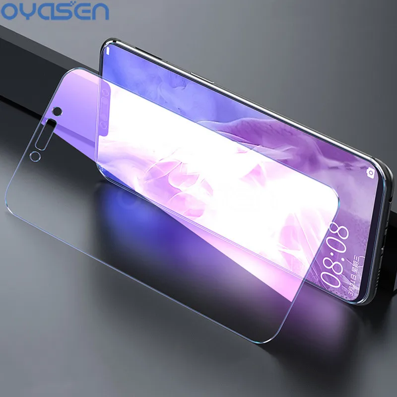 Закаленное стекло с защитой от синего света для Huawei Nova 4 3 3e 3i P20 Lite Pro Honor View 20 V10 10 9 8X