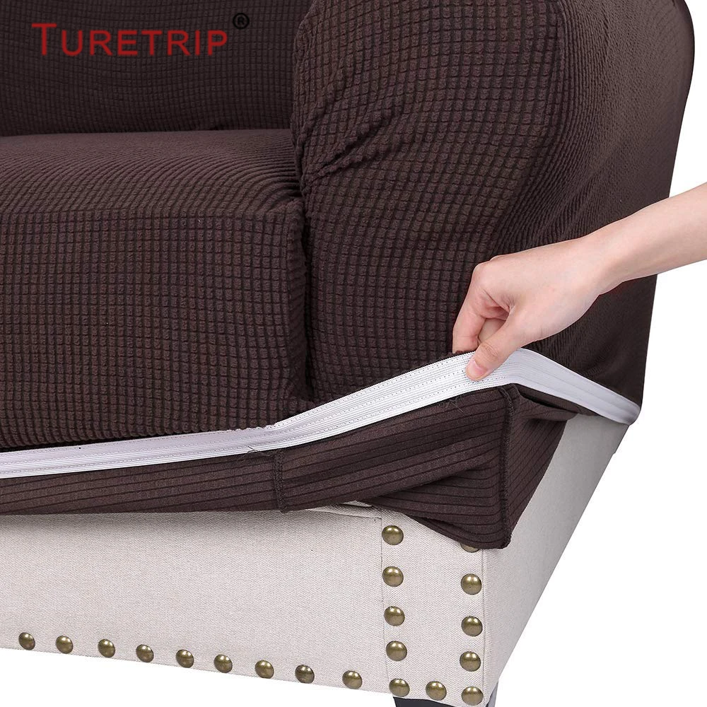Turetrip 1 шт. однотонный чехол для дивана кровати Futon Slipcover растягивающаяся Защитная