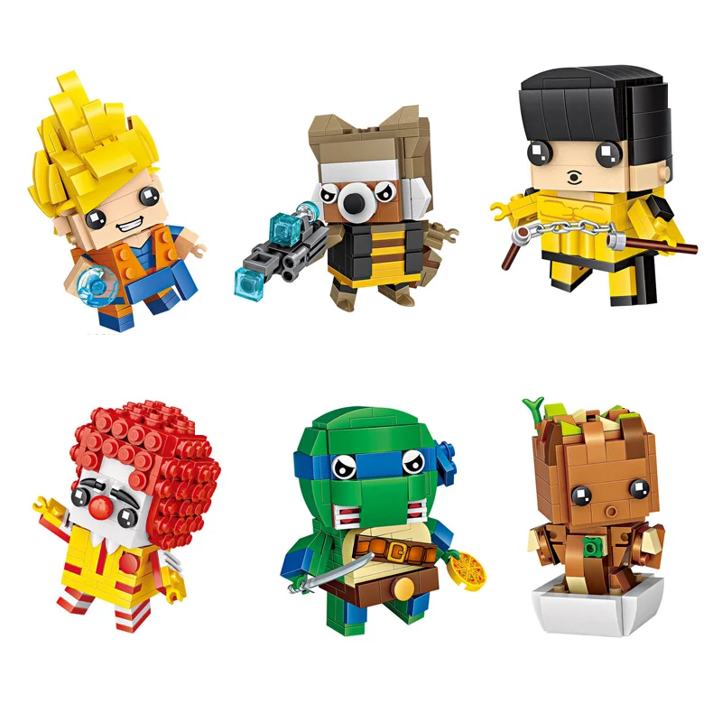 Домашние тапочки с изображением головы hero mini Блок Дракон сына черепаха енот