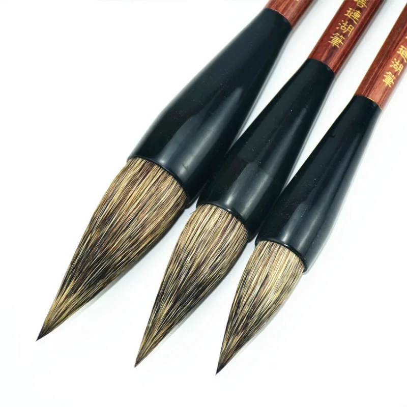 Oversized Chinese Traditional Landscape Painting Painting Supplies Calligraphy Brushes Stone Badger Hair Hopper-shaped Brush