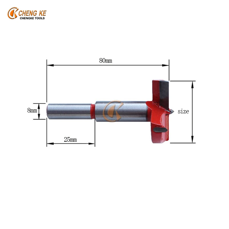 

CHENG KE Forstner Drill Bit 15mm-60mmWoodworking Boring Window Hole Cutter Saw Cutter Edge Tool For brand Hand Tools