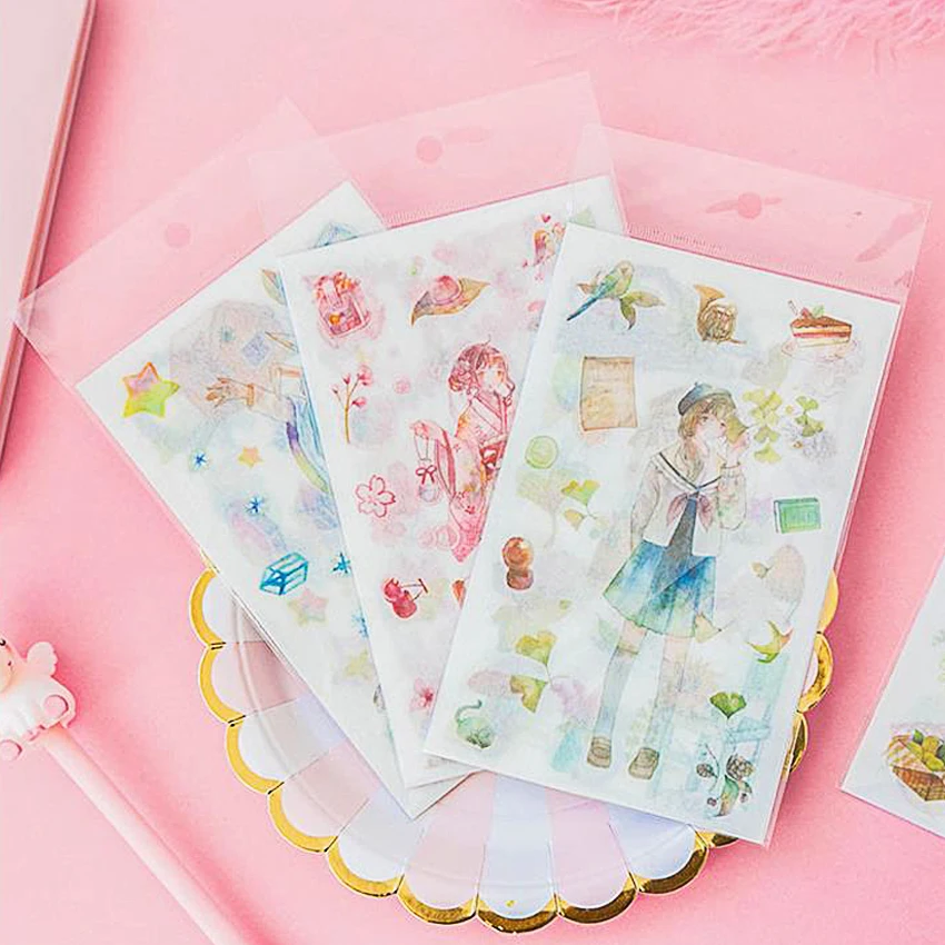 DOLLRYGA наклейка s lote детская игрушка зимняя мультяшная девочка подарок knutselen kinderen