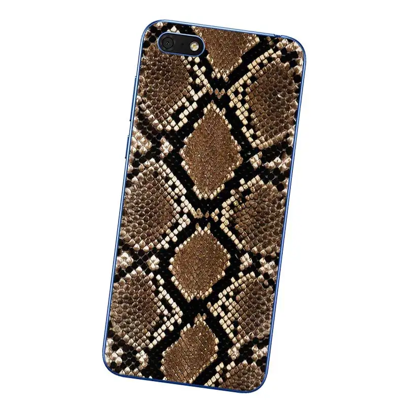 N398 Snake Skin Soft TPU Silicone Case Cover For Huawei Honor 8C 8X 9 10 20i V10 V20 Note10 Max Lite Magic2 |