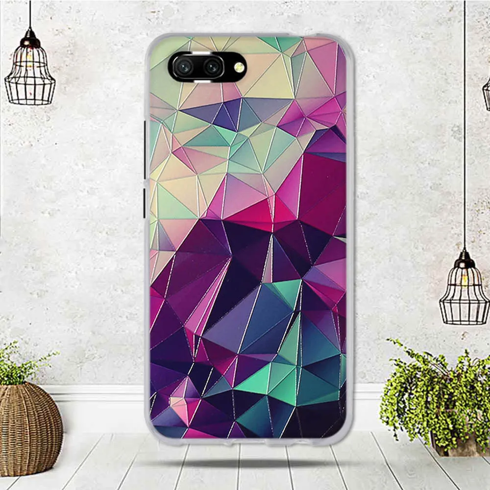 Для Fundas huawei Honor 10 чехол силиконовый для Capas мягкий TPU Новый телефона