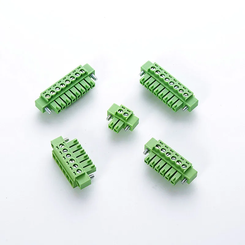 10 шт. CXGN100L-3.81 2 P-24 P клеммный блок 3 81 мм Шаг плата винтовой разъем под прямым углом