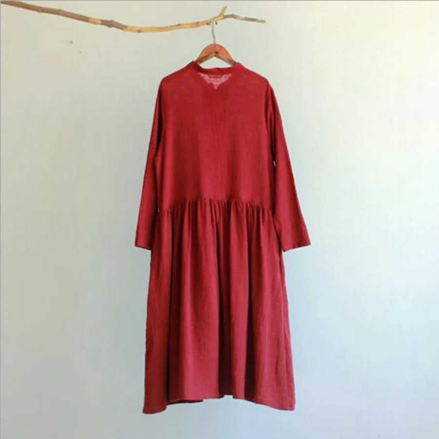 Женское винтажное платье Runback светло Зеленое Длинное Платье с О образным вырезом