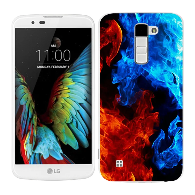 06 Чехлы для LG K10, чехол Blaze, окрашенная задняя крышка для телефона, Fundas, силиконовый чехол для K10 Lte K 10 M2 K410 K420N K430DS F670, чехол - Цвет: 06