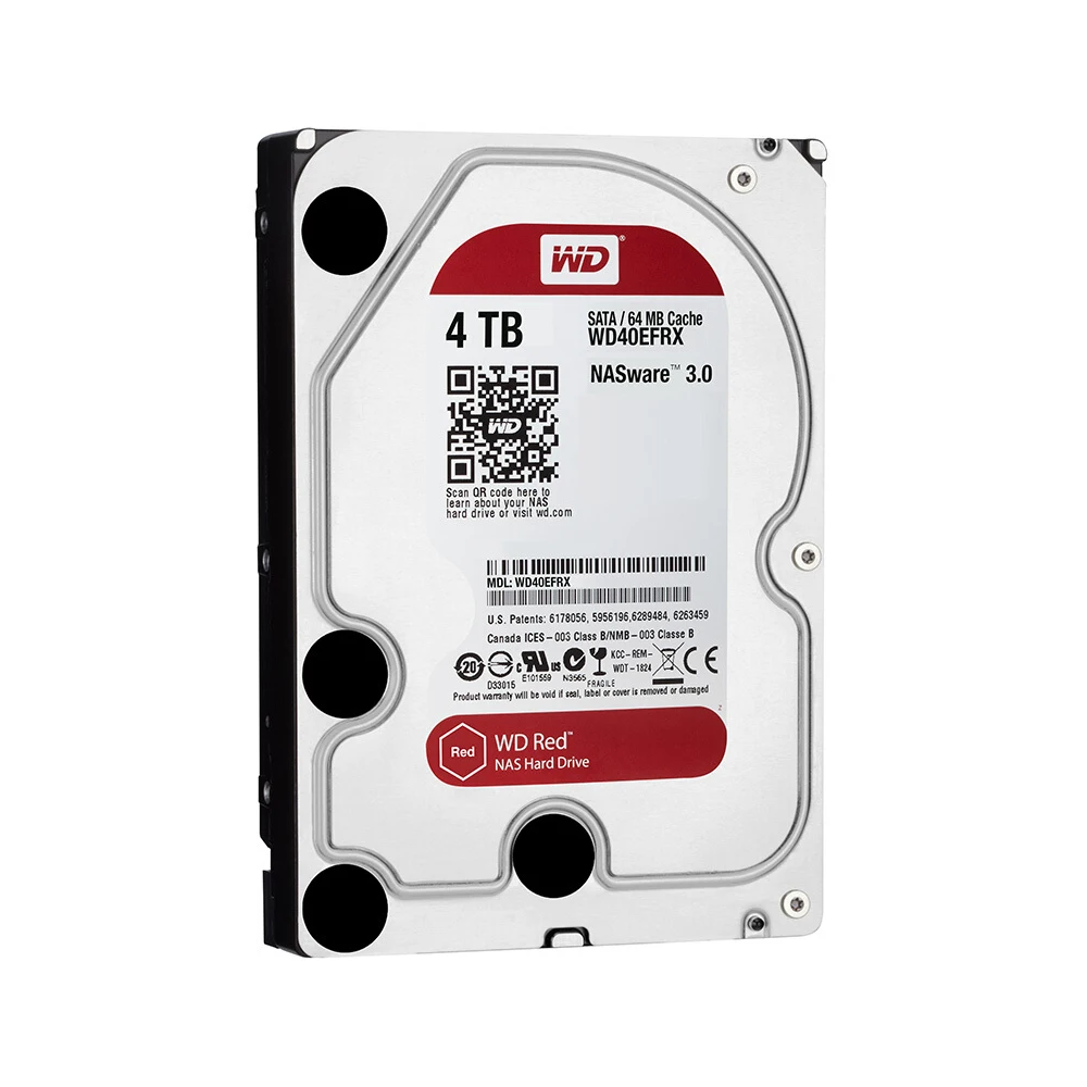Western Digital RED Pro 4TB Disk Network Storage 3.5'' NAS Hard 5400 RPM 64M Cache SATA3 for Home and Small Business Owners |