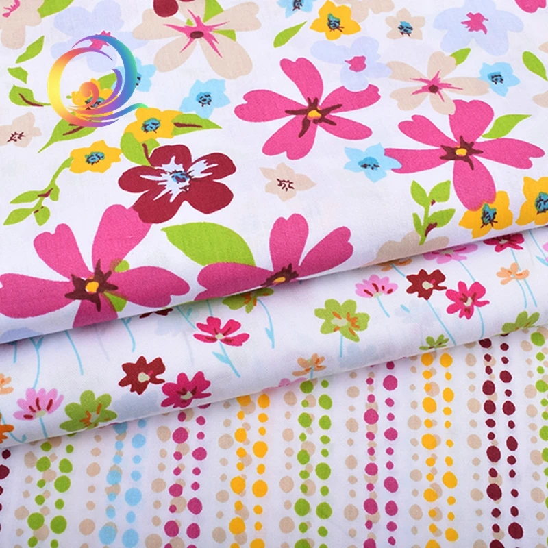 Саржевая хлопчатобумажная ткань с принтом для сделай сам квилтинга шитья/ткань