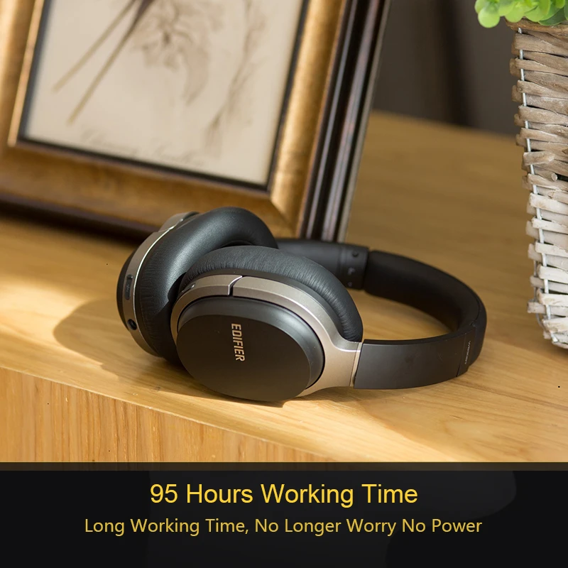 EDIFIER W830BT Hi Fi Bluetooth 4 1 наушники с микрофоном шумоизоляция Беспроводная bluetooth