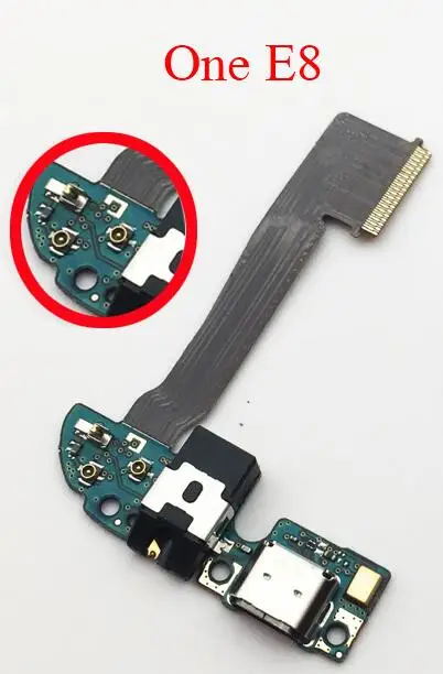 One M8 Dual E8 USB микро док-станция зарядное устройство зарядный порт разъем микрофонная плата Flex для htc One M7 M8 E8 Dual M9 Plus M9+ M10 10 - Цвет: One M8 Dual E8