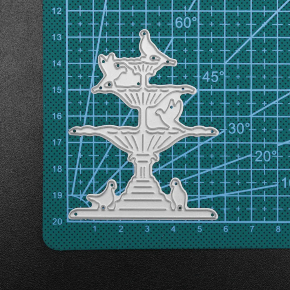 Классический Fountain резки металла умирает трафарет для DIY Скрапбукинг фотоальбом тиснение Бумага карты декоративные ремесла умереть порезы