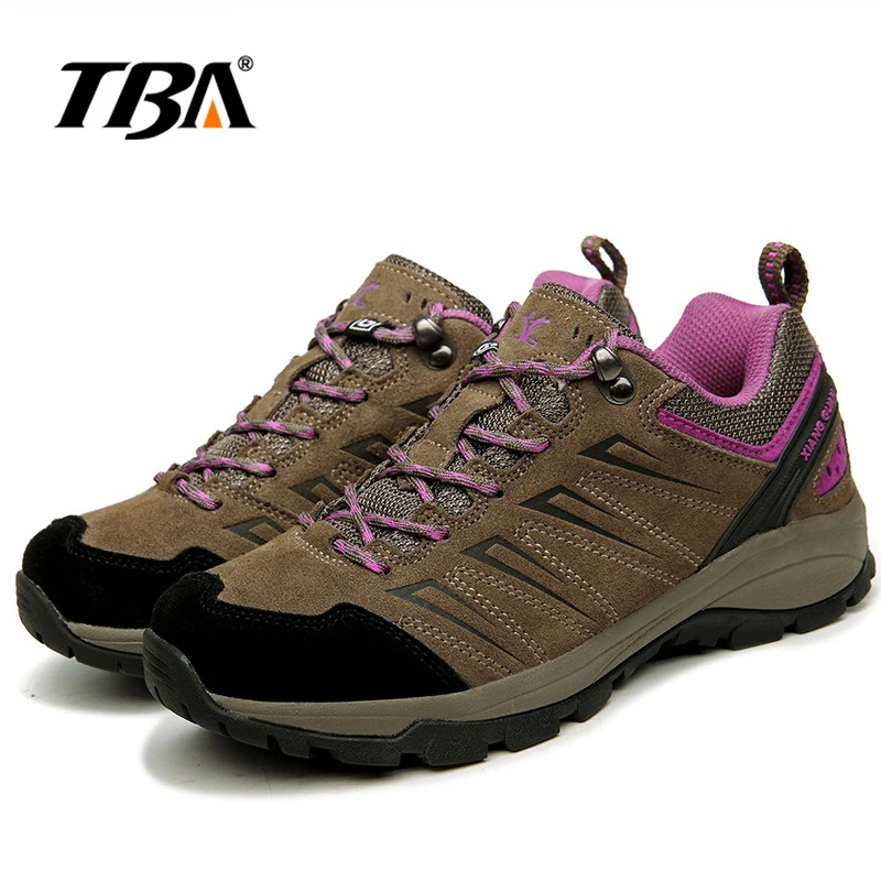 Мужская Водонепроницаемая дышащая Треккинговая обувь TBA Серые кроссовки из