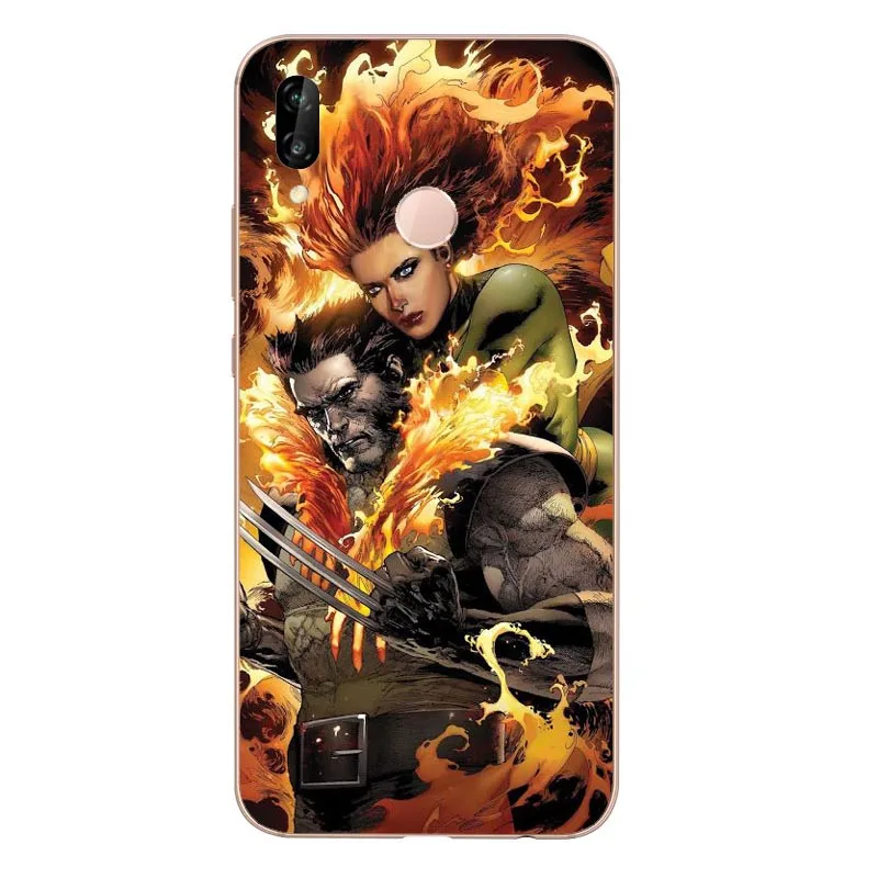 X men xmen Days of Future Past уникальный роскошный силиконовый чехол для телефона Huawei P8L P20L