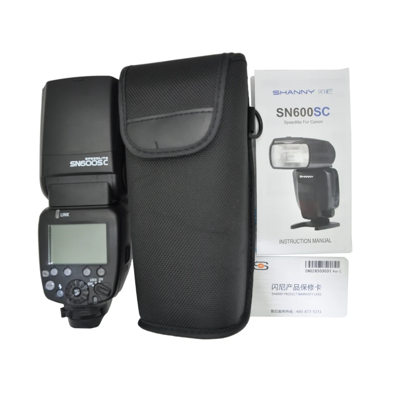 Вспышка Shanny SN600SC, Master Flash HSS 18000S E-TTL GN62 для камеры Canon (art.: 7ac218a06) - 7ac218a06