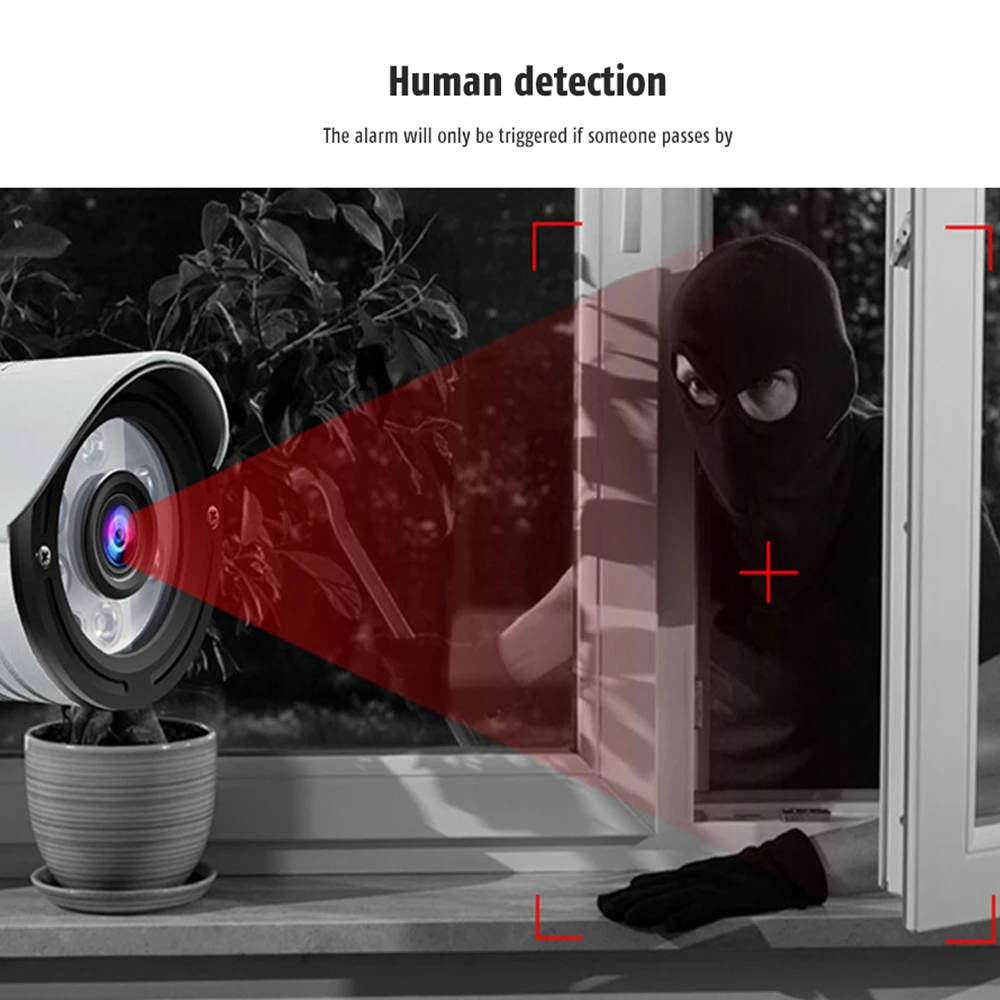 WANSCAM K22 беспроводная WiFi сигнализация обнаружения движения IP66 Водонепроницаемая