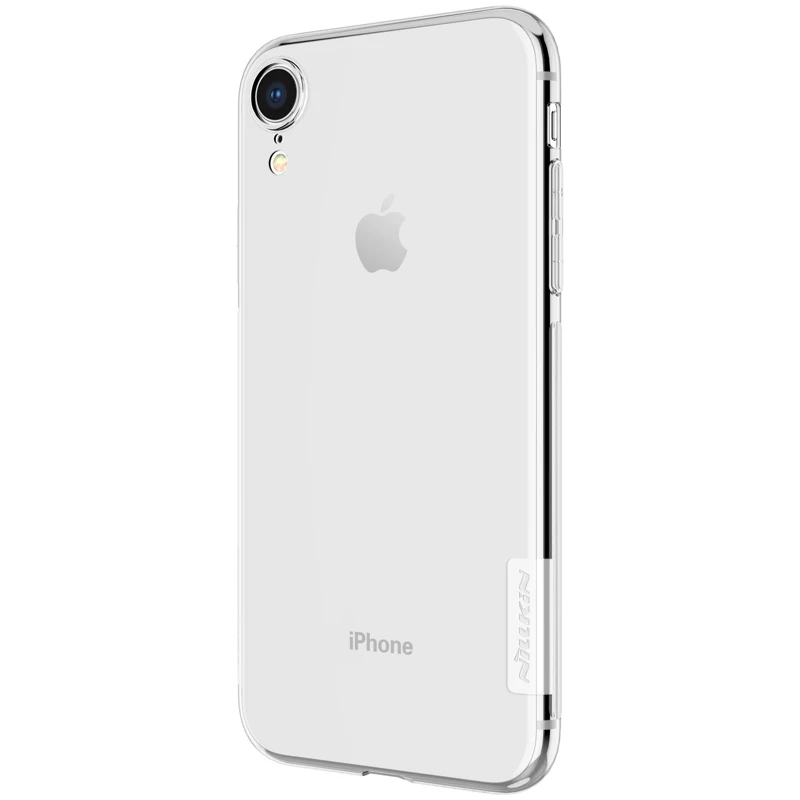 Для iPhone X XR XS Max чехол Nillkin TPU 0 6 мм Ультратонкий для телефона силиконовый 8 7 6s Plus 5 5S SE