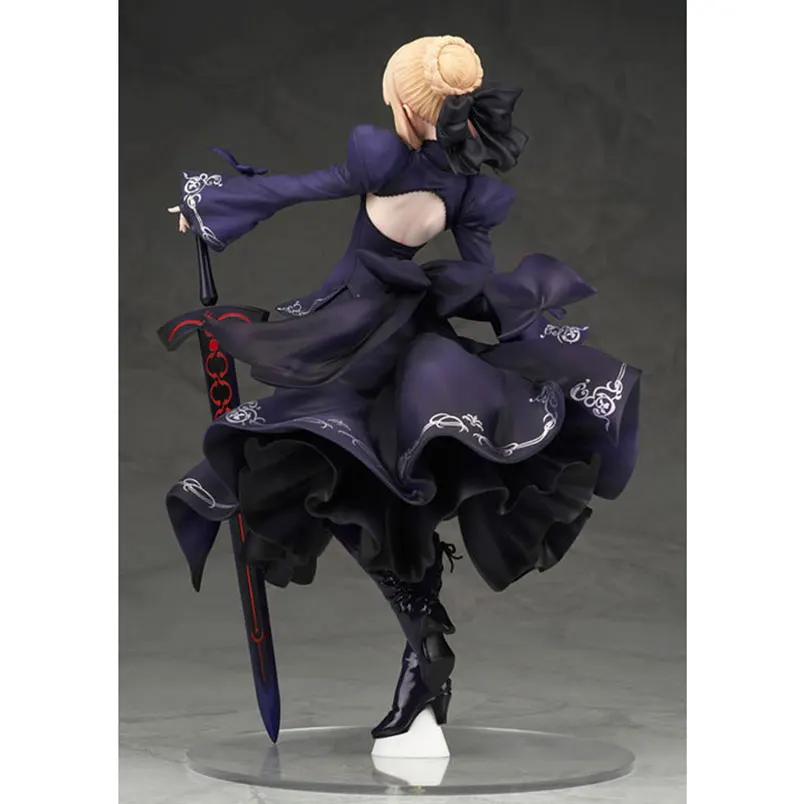 Fate night Black Saber платье для девочек аниме модель фигурка ПВХ коллекционная игрушка