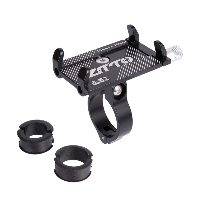 Z81-black ZTTO надежное Универсальное крепление MTB велосипедная стойка Мобильный держатель телефона GPS металлический мотоцикл велосипед дорожный велосипед M365 руль - Цвет: Z81-black
