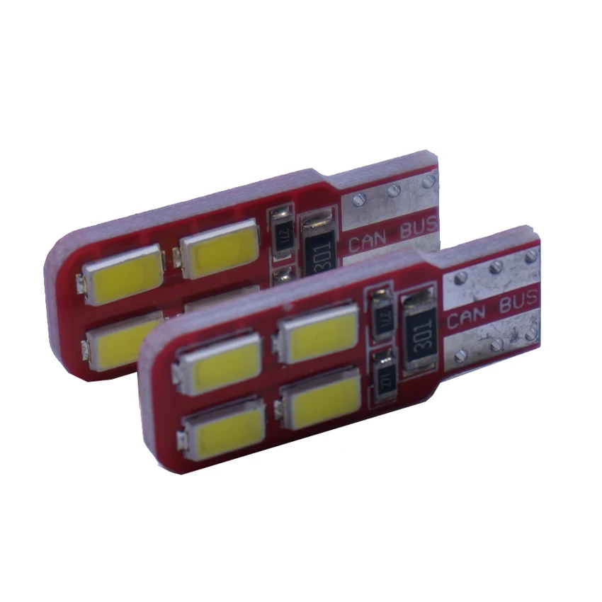AORUNYEBAO 20X T10 8SMD 5630 Светодиодный Canbus без ошибок авто парковочные огни W5W 194 5730