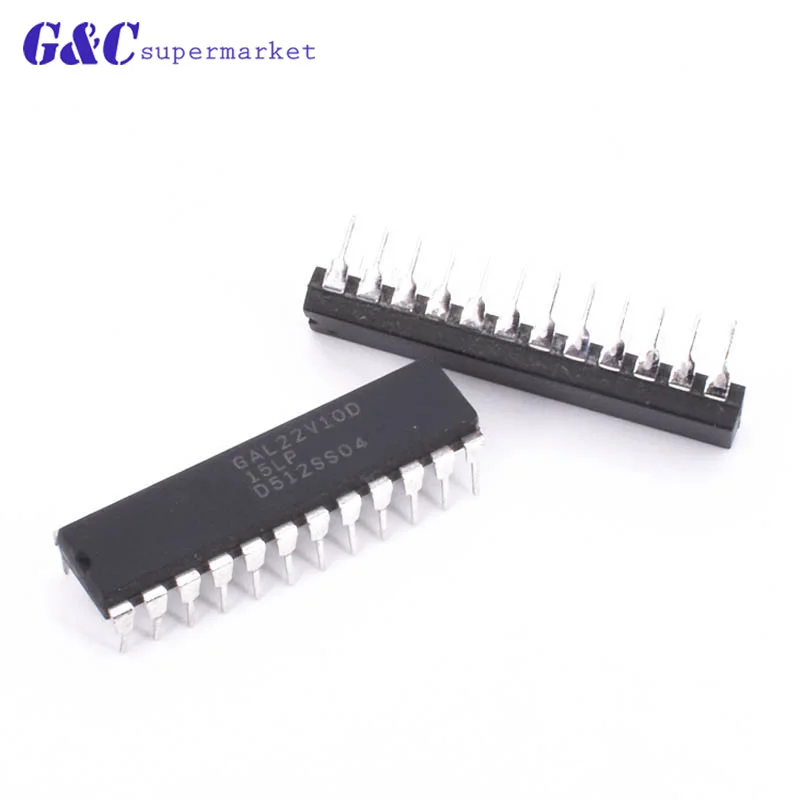 5 шт. GAL22V10D-15LP GAL22V10D-25LP GAL22V10 DIP24 IC в наличии | Электронные компоненты и