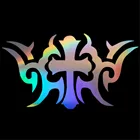 Этнический Готический Крест Наклейка для мотоцикла ноутбука окна стены искусства автомобиля наклейки на фургон