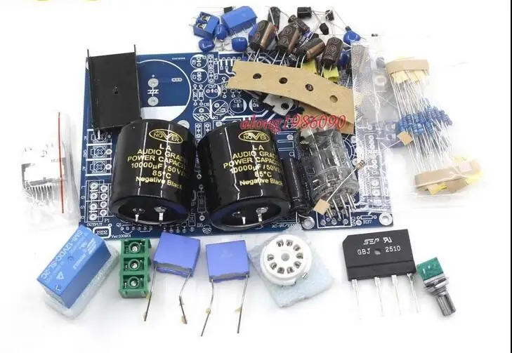 Вакуумная трубка GZLOZONE HIFI 6N3 предусилитель + TDA7294 комплект усилителя мощности DIY 80