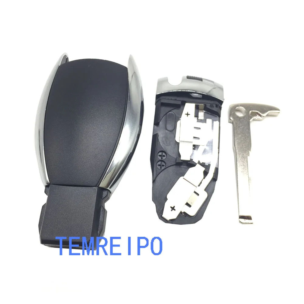 Ключ крышка shell для Mercedes benz 3 кнопки smart Key чехол Benz W203 W210 W211 AMG W204 C E S CLS CLK CLA SLK с