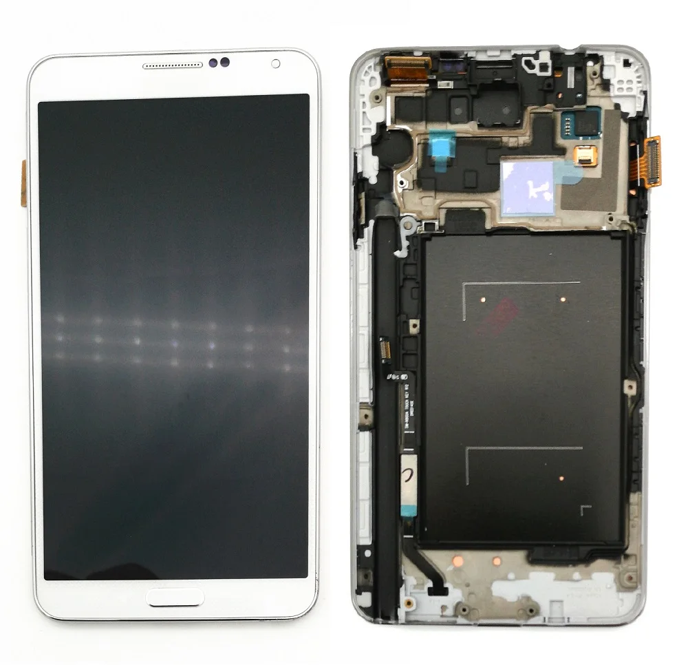 Супер AMOLED ЖК-дисплей для samsung Galaxy Note 3 N900 N9005 N900A N900V ЖК-дисплей кодирующий преобразователь сенсорного экрана в сборе
