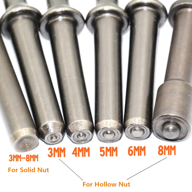 Pneumatic Riveter Street Traffic Signs Advertisement Nameplate Air Rivet Tool 3-8MM Screw Nut Riveting Hammer Y | Инструменты