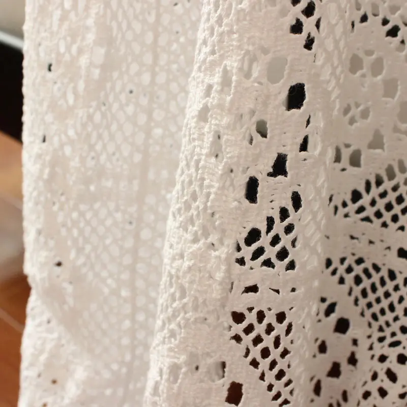 Покрывало на кровать из 100% хлопка вязаное крючком наволочка покрывало