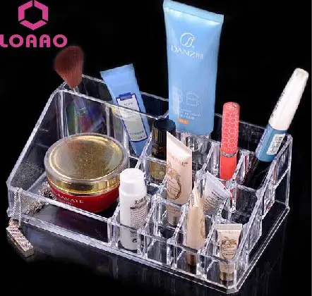 China Brand LOAAO crystal make up cosmetic organizer storage case box Container/bathroom organizer/jewelry | Дом и сад